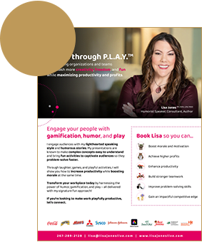 Lisa Jones One sheet